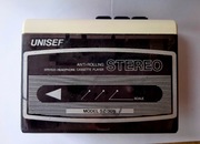 Walkman UNISEF retro odtwarzacz kaset model SZ-30N 