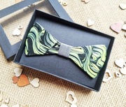 Mucha męska drewniana melanż kolory wesele prezent  Mvcha Nie Siada 