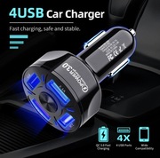 Ładowarka samochodowa USB 