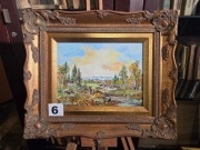 Obraz olejny w pięknej Ramie OKAZJA! wyprzedaż kolekcji!