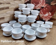 Filiżanki z gipsu ceramicznego, Dzień Babci i Dziadka