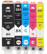 PGI550 CLI551 tusze do drukarek CANON