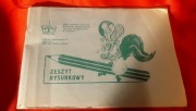BLOK ZESZYT RYSUNKOWY z PRL WZWP WROCŁAW 