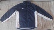Granatowa kórtka wiatrówka nike z doczepianym kapturem XL