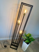 Lampa stojąca - metal - loft