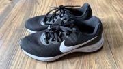buty adidasy sneakersy NIKE Revolution 6 biało-czarne r.36