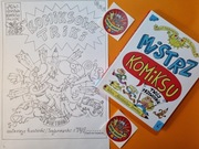 Oryginalna plansza KOMIKSOWA / "Mistrz Komiksu" / rysunek