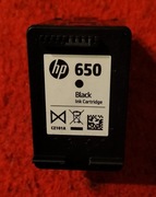 PUSTY TUSZ HP 650 BLACK DW.2026/07/02 Y