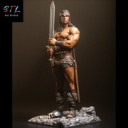 Conan 3D ręcznie malowany 30 cm 
