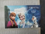 Blok 275 ** (Fi 4616-4617) Magiczny Świat Disney'a (III) Kraina Lodu