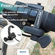 Manetka kciukowa 108X do roweru e-bike, prawa/lewa, Darmowa dostawa