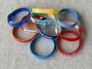 Opaska gumowa na rękę, zestaw 10 szt