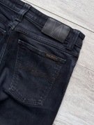 Nudie Jeans W28 L32 Spodnie Jeansy Damskie Granatowe Rurki Skinny