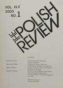 The Polish Review vol. XLV no. 1 -3, 2000