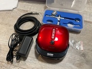 AEROGRAF OASSER AK1 Z MINIKOMPRESOREM 1000 MAH 7 CC PISTOLET AIRBRUSH PRO