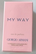 Nowy perfum EDP Giorgio Armani my way 30 ml