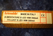 Zasilacz LED Artemide - ALPF 1535 -  350mA ,16W SELV - produkt włoski