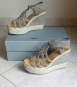 NOWE Damskie włoskie espadryle MANAS Lea Foscati roz. 40