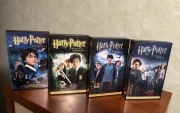 VHS Harry Potter cz. 1-4 + "Epoka lodowcowa".