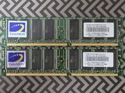 Pamięć TwinMOS - Dual channel 512 MB DDR - PC-3200 - DDR-400 - CL 2.5