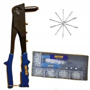 Nitownica Ręczna + Zestaw 600 Nitów Nity w Pudełku Niteo Tools