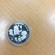 Srebrny numizmat Wilhelm Bush 