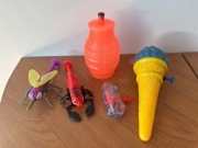 Zabawki na wodę Psikawka Pompka Sikawka ZESTAW