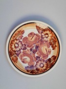 Talerzyk dekoracyjny, fajans, PRL