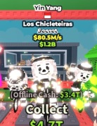 Yin Yand Los Chicleteiras 80.5m/s Steal a Brainrot