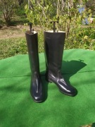 Niemieckie Buty Oficerki NVA r. 29 44 armia niemiecka DDR NRD chromowe NOWE