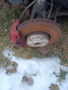 hamulce komplet zwrotnice tarcze zaciski golf iv audi a3 8l 288 duże