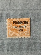 Rok 1921 Fi 34* . znaczki plebiscytowe Górnego Śląska 