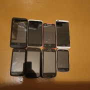 ZESTAW TELEFONÓW 8 SZTUK HTC ZTE KAZAM LENOVO