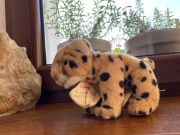 Maskotka Leopard Canon Anna Club Plush WWF 1986