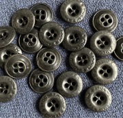 Guzik 16mm do amunicji wojskowej ZSRR.