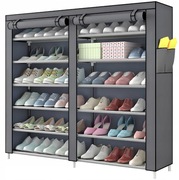 SZAFKA REGAŁ NA BUTY TEKSTYLNA SZAFA MATERIAŁOWA SKŁADANA ORGANIZER XXL