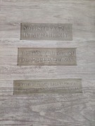 Wzornik szablon litery