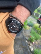 CZARNY ZEGAREK TOMMY HILFIGER SILIKONOWY PASEK