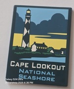 Magnes na lodówkę CAPE LOOKOUT National SEASHORE USA Stany Zjednoczone(10).