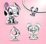 Nowy Charms do bransoletki modułowej - Stich 