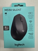 Logitech M330 Silent Plus Czarna (910004909)