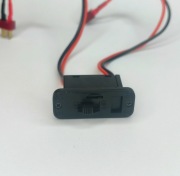 Złącze T przełącznika z przedłużaczem do baterii RC Lipo