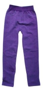 Legginsy getry leginsy fioletowe 122-128