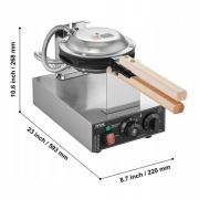 Gofrownica bąbelkowa 1400W