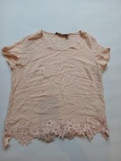 Bluzka różowa M Esmara  koszulka z krótki rękawek.