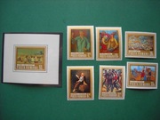 Rumunia 2150-5 + bl 109 - malarstwo współczesne **