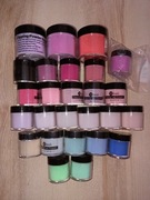 Proszki tytanowe pudry manicure tytanowy nowe