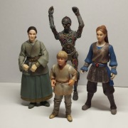 Star Wars 1 Mroczne Widmo- Padme,Anakin,Shmi, C-3PO