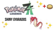 Pokemon Legends Z-A | Shiny Gyarados + Gold Bottle Cap