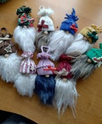 Kolorowe skrzaciki zawieszki 